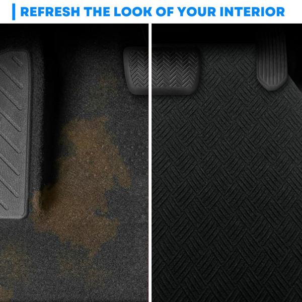 Nicoman Eco Friendly Universal Car Mat - 4pc Full Set
