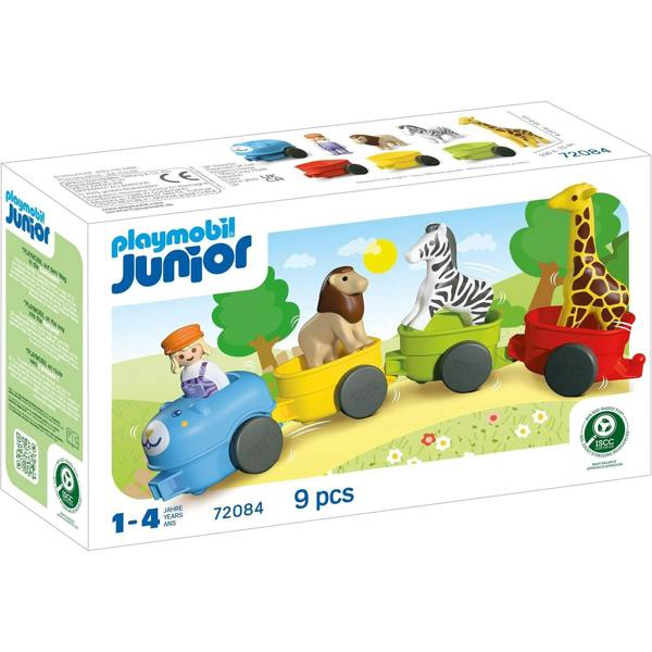 JUNIOR: Animal Train - 72084 Playset