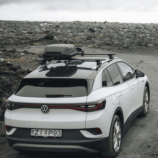 Thule WingBars Roof Rack Bars in Black, Jaecoo 7 SUV 2023+ onwards Flush Rails