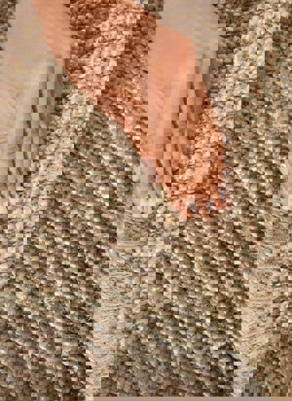The Rugs Natural Handwoven Jute Rug - Quality & Sustainable