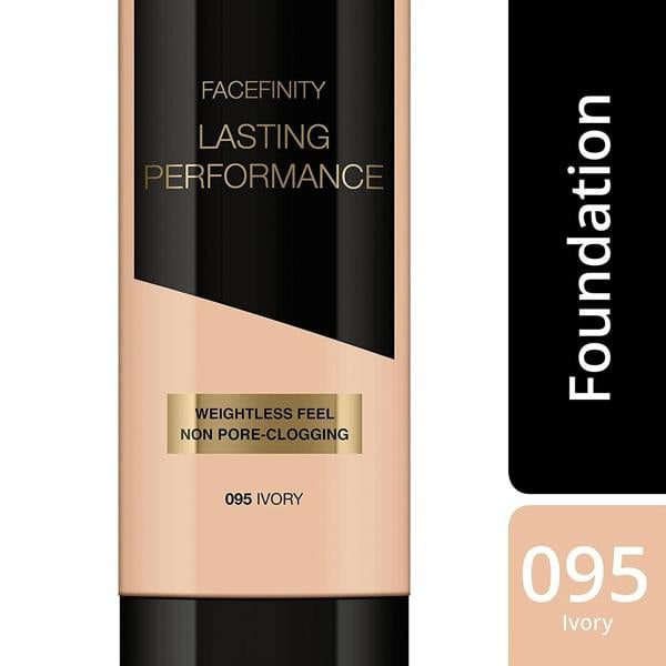 Max Factor 3 x Max Factor Lasting Performance Weightless Feel Foundation 95 Ivory