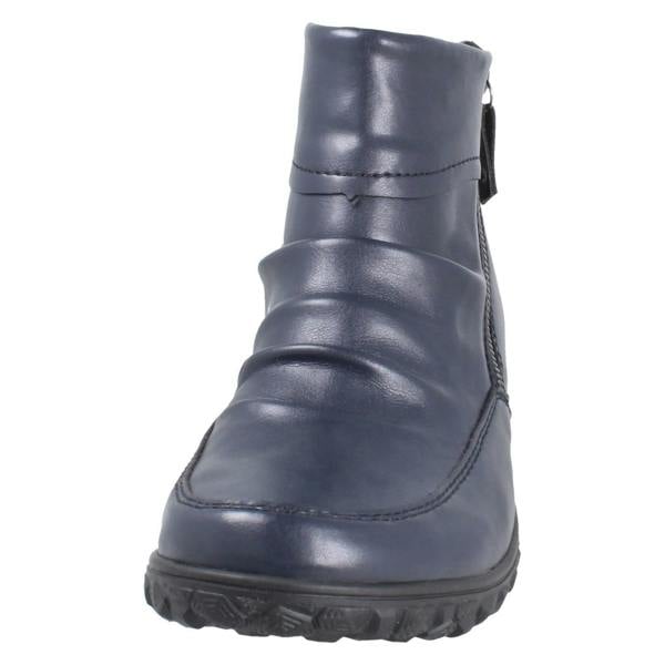 Rieker Ladies Rieker Zip Up Wide Fitting Boots 59585
