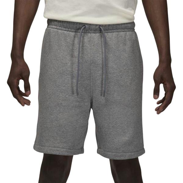 Nike Mens Air Jordan Fleece Sweat Shorts - Carbon/White - 