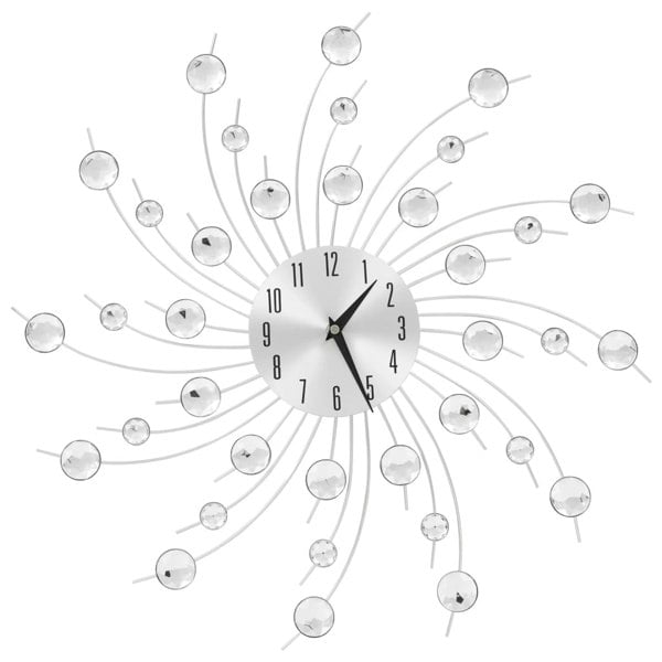 Berkfield Wall Clock with Quartz Movement Modern Design 50 cm