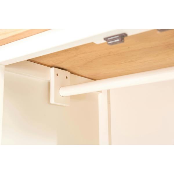 Cabinet Bits Maggiori 2 Door Wardrobe Wood Knob