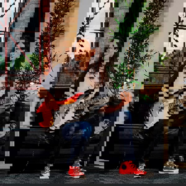 3rd Avenue Rocket Series Electric Bass Guitar Pack Bass Guitars#colour_Sunburst