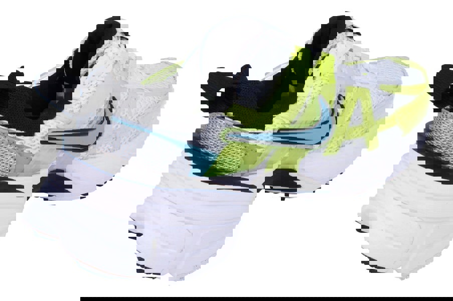 Nike Womens V2K Run Trainers Hj9568  100 - White Denim Turqouise Cyber Black 100 - Photo 2