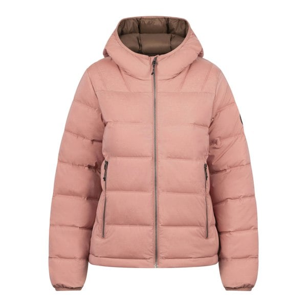 Trespass Womens Rollins Hooded Jacket - Clay