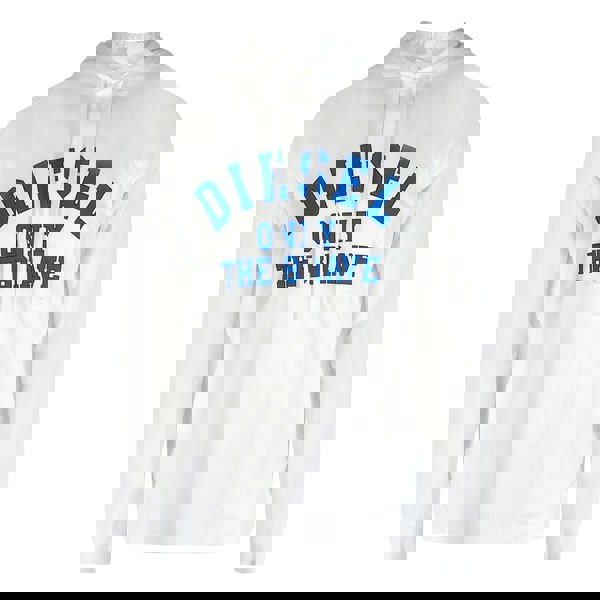 Diesel T-JUST-LS-HOOD-OUT MAGLIETTA RPATI 100 White T-Shirt M XS