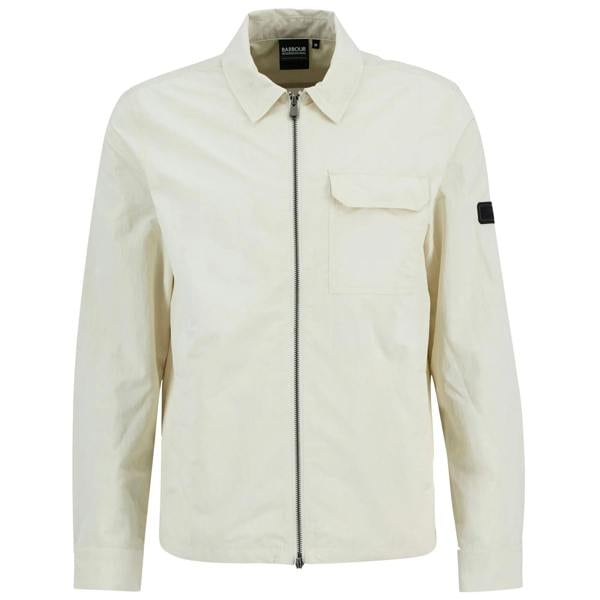 Barbour International Warren Overshirt Whisper White