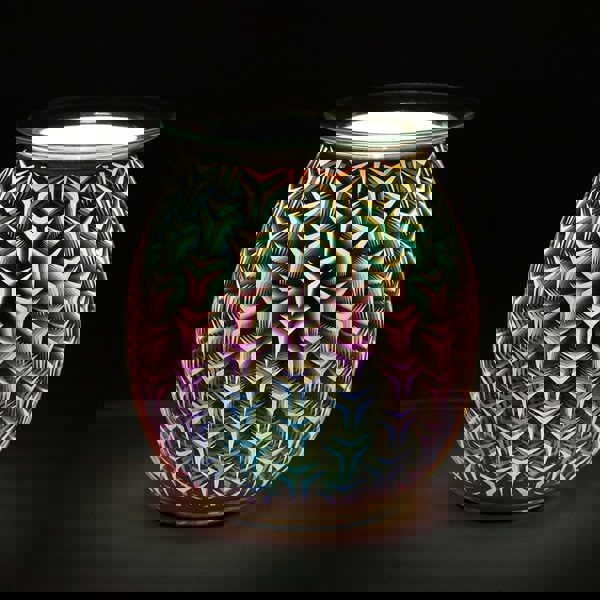 Serano 3D Geometric Light Up Electric Oil Burner