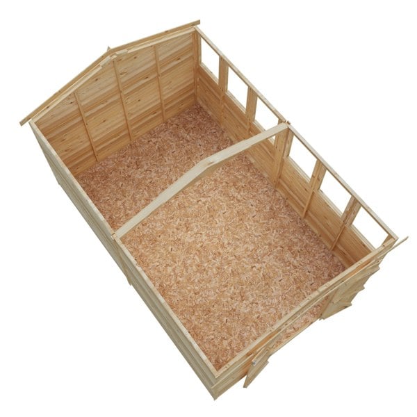 Shire Overlap Double Door 12x8 Storage Shed