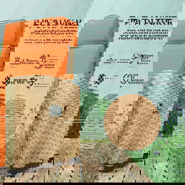 Rattan Recliner Chair