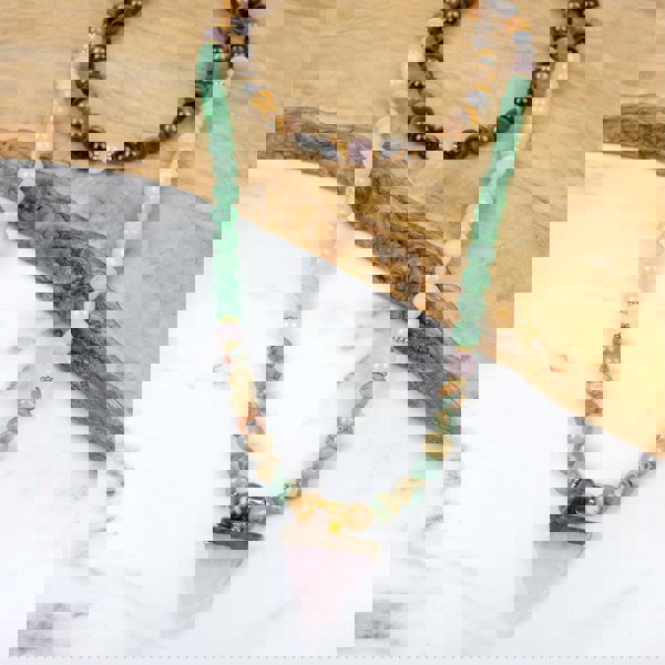 Myga Protect Mala beaded necklace