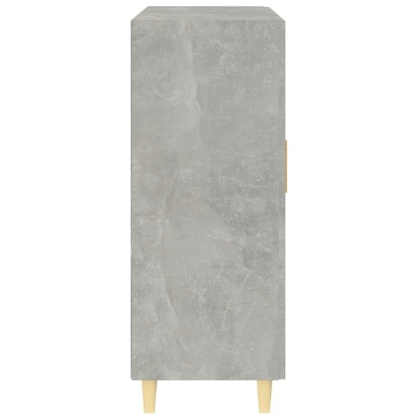 Berkfield Sideboard Concrete Grey 69.5x34x90 cm Engineered Wood