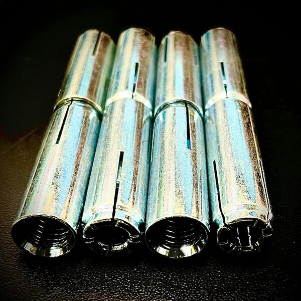 Fixaball M20 Drop In Masonry Concrete Anchor Zinc