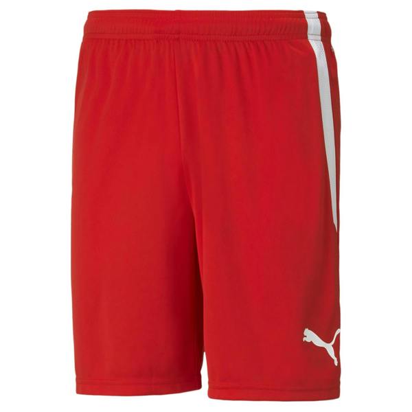 Puma Womens/Ladies Performance Side Stripe Shorts - Red - 