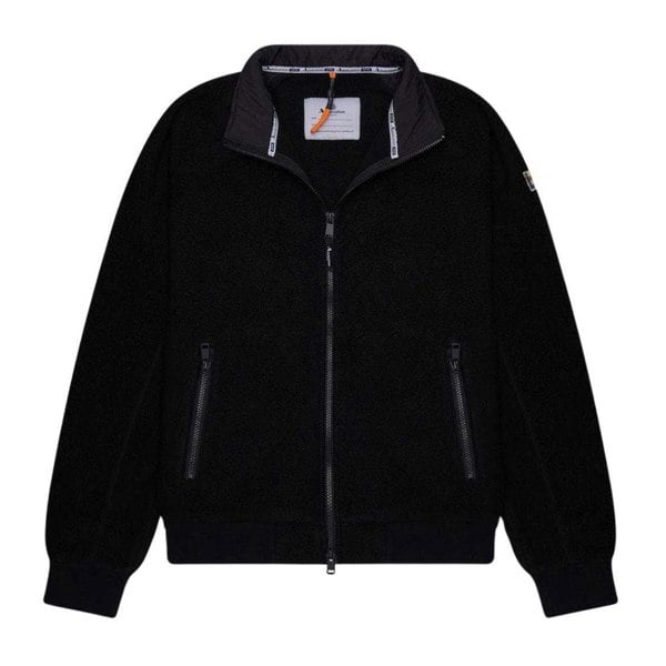 Aquascutum Mens Active Sherpa Fleece Jacket - Black