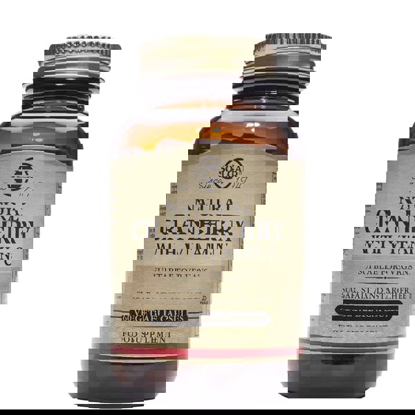 Solgar Vitamins Natural Cranberry with Vitamin C Vegetable Capsules x 60