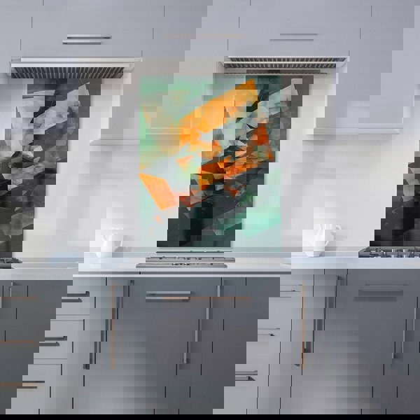 Warren Reed - Designer Sharp Triangles Kitchen Splashback