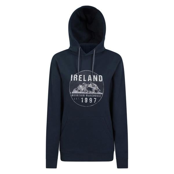 Mountain Warehouse Women's Ireland Circle Overhead Hoodie - Navy