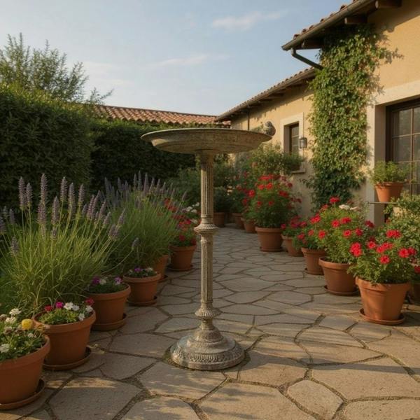 64CM BIRD BATH