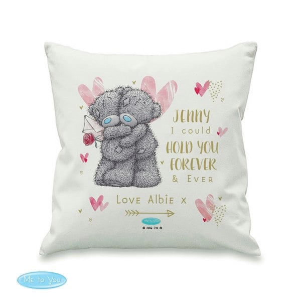 Personalised Memento Company Personalised Me To You Hold You Forever Cushion