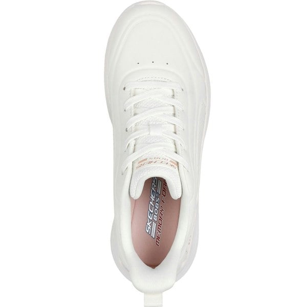 Skechers BOBS Sport Squad Waves Just Wading Synthetic Women's White Trainers