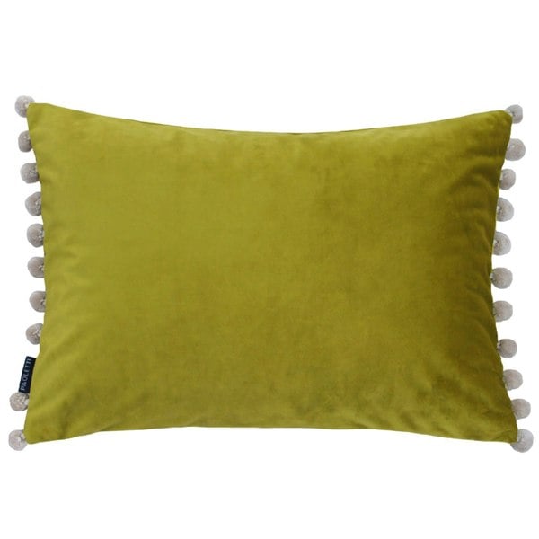 Paoletti Fiesta Rectangle Cushion Cover - Bamboo/Natural