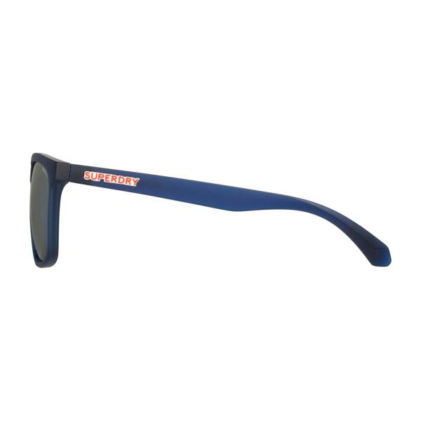 Superdry Sunglasses SDS-5015 106 Frosted Dark Blue Silver Mirror