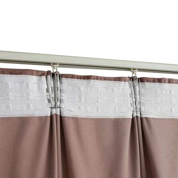 Berkfield Blackout Curtains 2pcs with Hooks Velvet Antique Pink 140x245cm