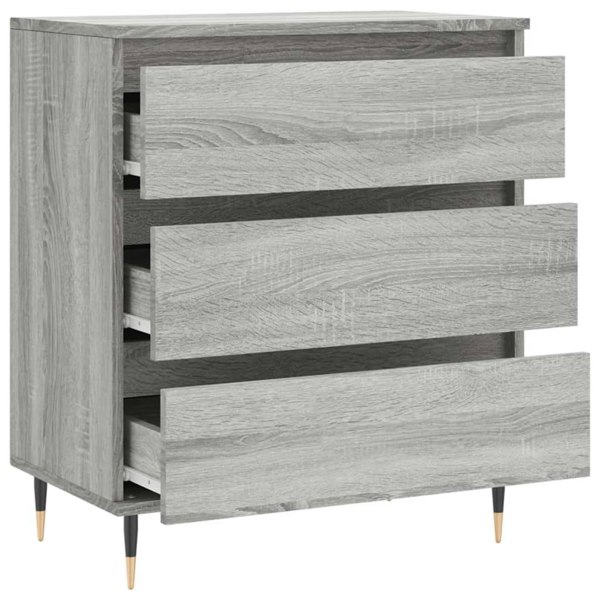Berkfield Sideboard Grey Sonoma 60x35x70 cm Engineered Wood