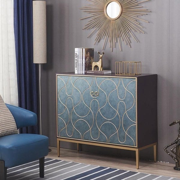Liana Sideboard, Grey Blue-Weilai Concept-Weilai Concept