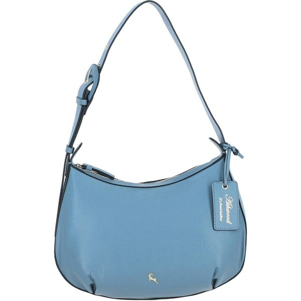 Elegant Real Leather Shoulder Bag: 64732