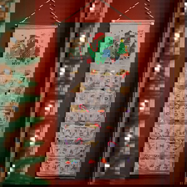 Personalised Memento Company Personalised Dinosaur Advent Calendar