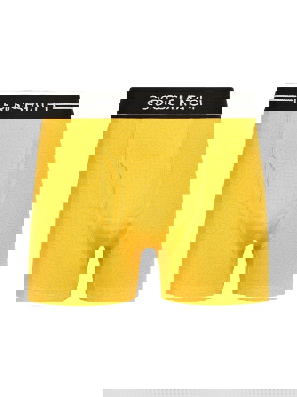 Crosshatch Hexter Boxers 2pk Yellow