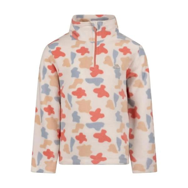 Trespass Childrens/Kids Allendale Abstract AT200 Fleece Top - White - 