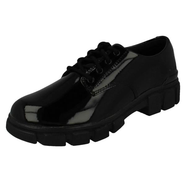 Clarks Girls Clarks Chunky Sole School Shoes Evyn Lace K