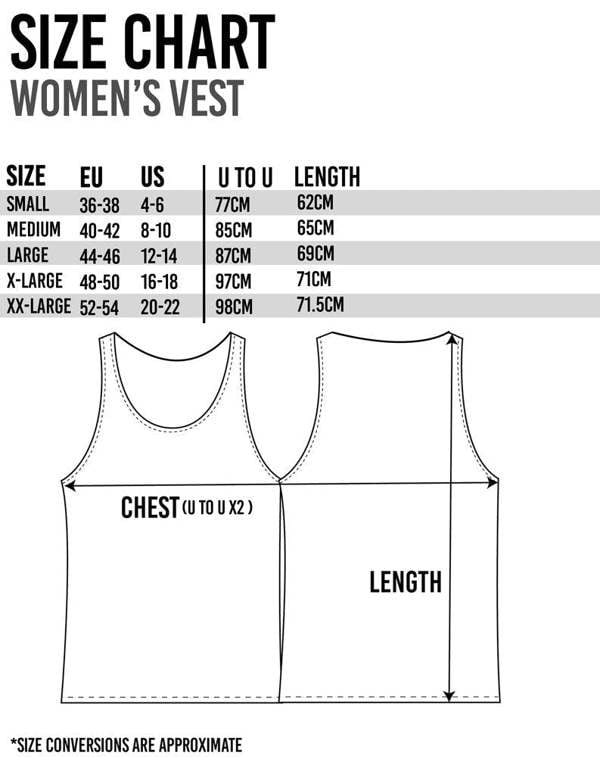 Vanilla Underground Despicable Me Womens Black Egyptian Vest