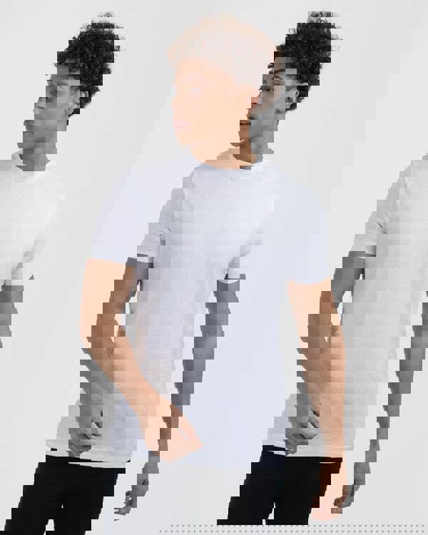 Larsson & Co Navy, Grey & White 3 Pack Short Sleeve T-Shirts