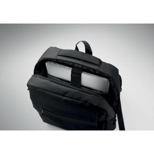 MidOcean Akraos Slim Laptop Backpack - Black - 