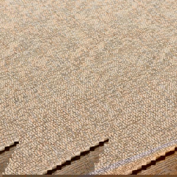 Livabliss Tuareg-Global Beige Ivory Graphic In- & Outdoor Jute-Look Rug