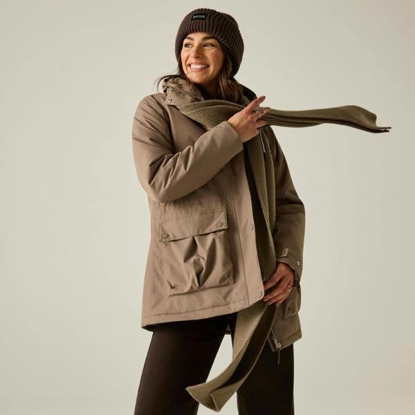 Regatta Womens/Ladies Melina Waterproof Jacket - Mocha - 