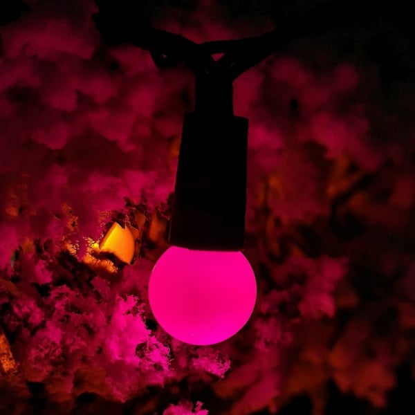 Samuel Alexander 10m 100 LED Pearl Berry Rainbow String Lights Garden Christmas Lights with Timer