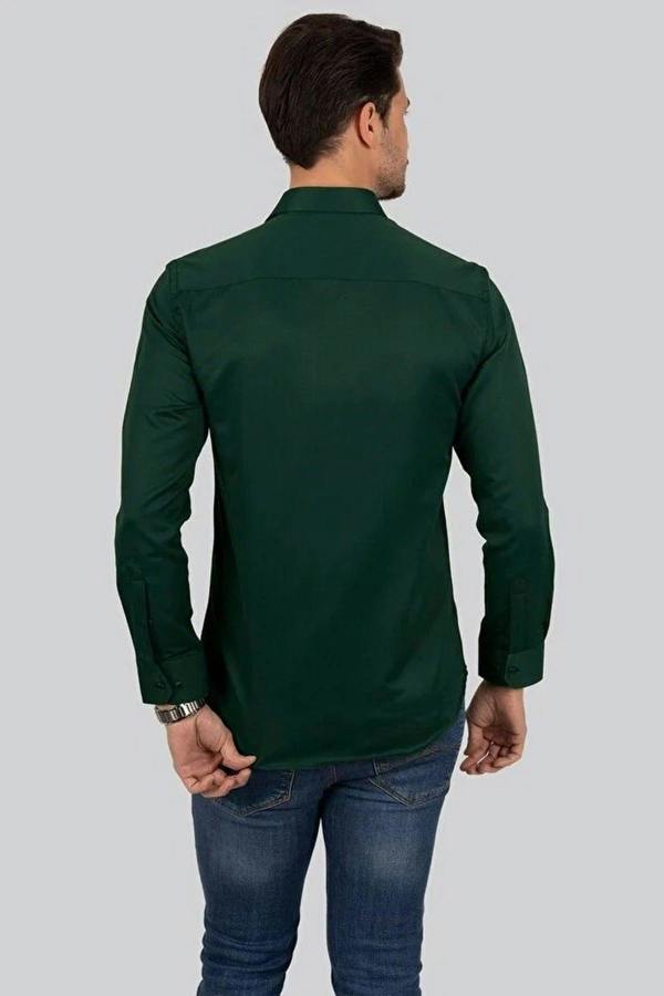 WOVCOR Button-Down Slim Fit Men’s Shirt