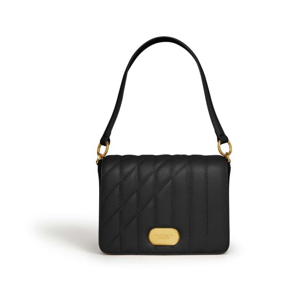 LaBante London Iris Shoulder Bag in Black