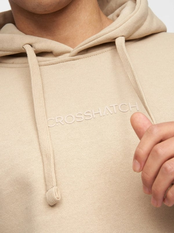 Crosshatch Apollos Hoodie Stone