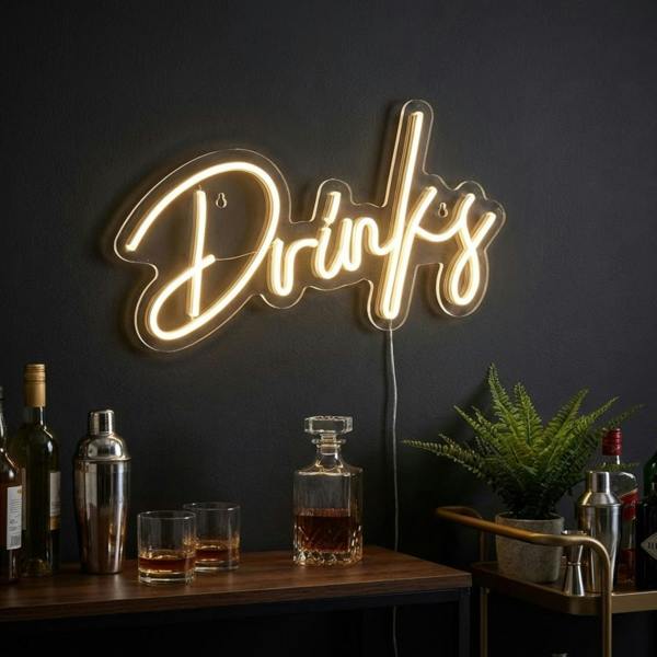 Garden Greatness Drinks LED Neon Sign Decoration