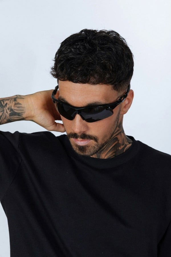 SVNX Outdoor Sunglasses in Black with Hard Case