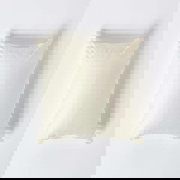 HOMESCAPES Premium 1000 TC Egyptian Cotton Sateen Weave Pillowcase, European Size